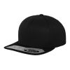 110 Fitted Snapback Black | No Branding