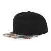 Floral Snapback Green | No Branding