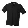 Polo Piqué Pocket Black | No Branding