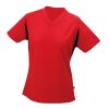Ladies Running-T Red - Black | No Branding