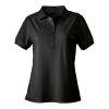 Ladies' Active Polo Black | No Branding