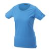 Ladies' Basic-T Medium Blue | No Branding