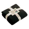 Fleece Blanket Black | No Branding
