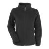 Ladies Fleece Jackett Black | No Branding