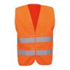 High Visibility Vest EN ISO20471 Orange | No Branding
