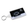 L6 Large Keyring Clear | Plain