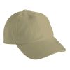 6 Panel Raver Cap Dark Green - Beige | No Branding