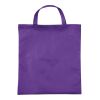 PP Bag 38x42cm Short Handle Violet | No Branding | No Branding