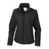 La Femme 2 Layer Base Soft-Shell Jacket Black | No Branding