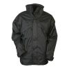 3-in-1 Waterproof Jacket Black | No Branding