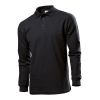 Polo Long Sleeve Black | No Branding