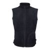 Active Fleece Vest for Men Black | No Branding