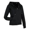 Active Sweat Jacket Women Black | No Branding