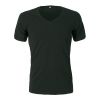 Men's V-Neck T-Shirt Dean Black | No Branding