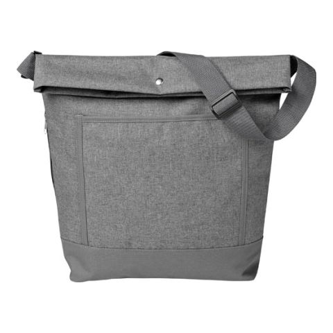 Poly Canvas Lady Tote Bag (600D) Grey | Without Branding