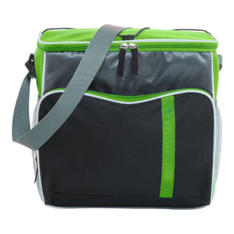 Polyester Cooler Bag (600D) Light Green | Without Branding