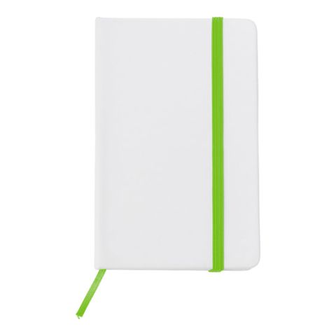 Soft Feel Notebook With A White PU Cover 