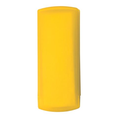 Plastic Case With 5 Plasters  Yellow | Without Branding