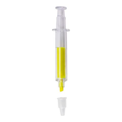 Syringe Text Marker Yellow | Without Branding