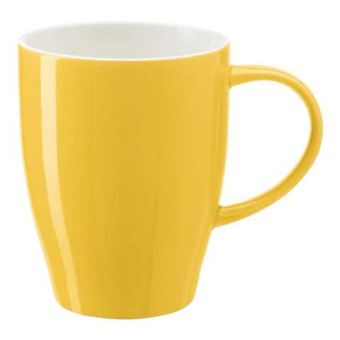 Solid Coloured, Two Tone Mug Yellow | Without Branding