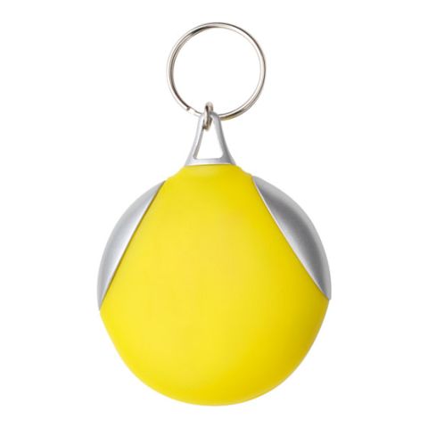 Key Holder With Fibre Cloth Yellow | Without Branding