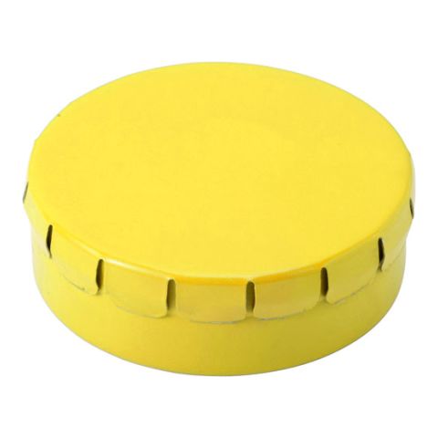 Mint Tin, Approx 40 Mints Yellow | Without Branding