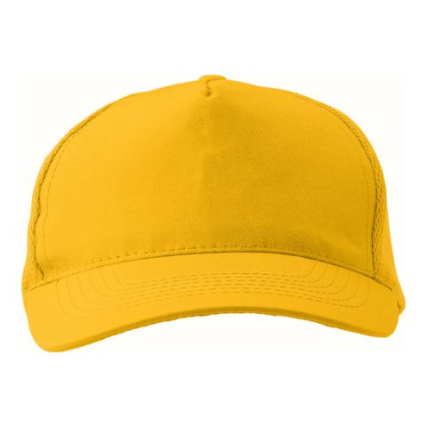 1 Polyester Cap Yellow | Without Branding