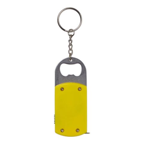 Metal Bottle Opener With Steel Keyring 