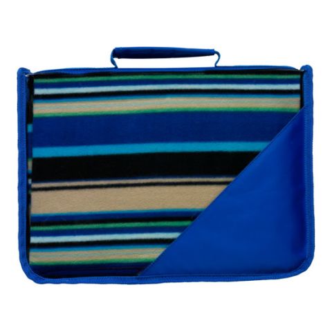 Fleece Blanket In Pouch Royal Blue | 1-Colour Pad Print