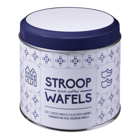 Can With Dutch Pattern, For Dutch Waffles Colourful | Without Branding