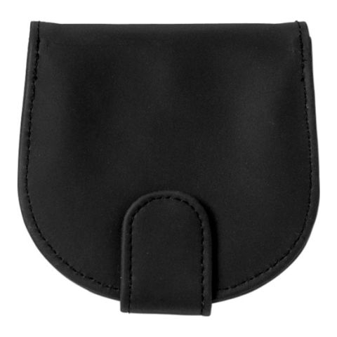 Coin Purse With Clip For Closing Black | Without Branding