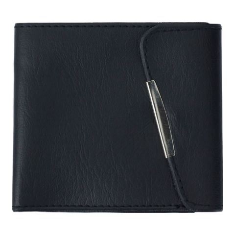 PVC Pinch Wallet Black | Without Branding