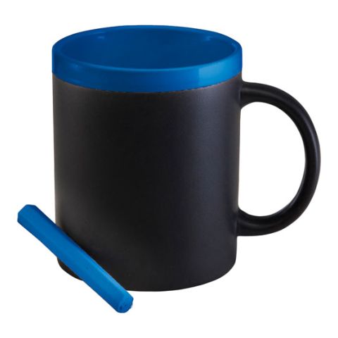 Stoneware Mug With Chalks  Royal Blue | Without Branding