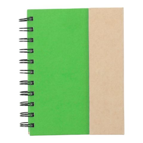 Spiraled Note Book Light Green | Without Branding