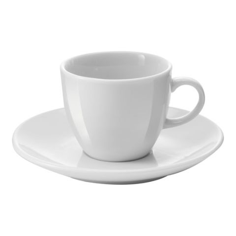 Porcelain Cup &amp; Saucer White | Without Branding