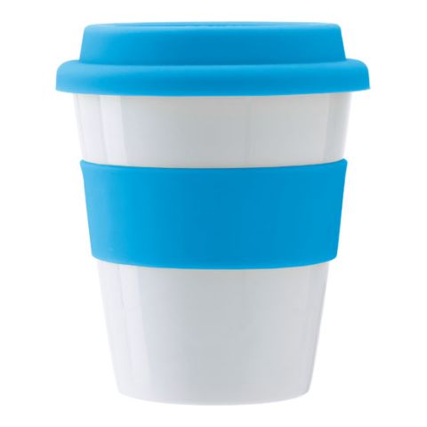 Plastic Drinking Mug (356Ml) Light Blue | Without Branding