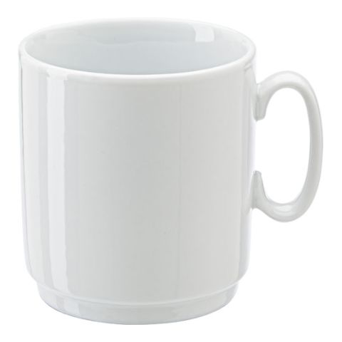 Stackable Porcelain Mug (290Ml) White | Without Branding