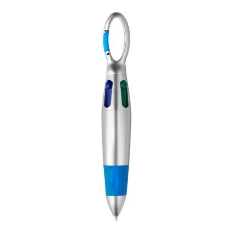 Hearn Four Colour Ink Ball Pen Light Blue | Without Branding