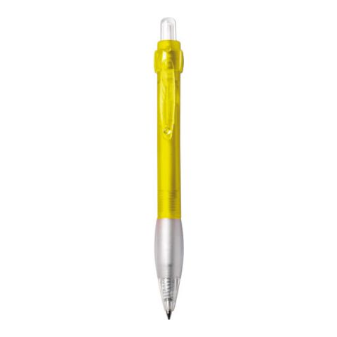 Clear Ball Pen Yellow | Without Branding