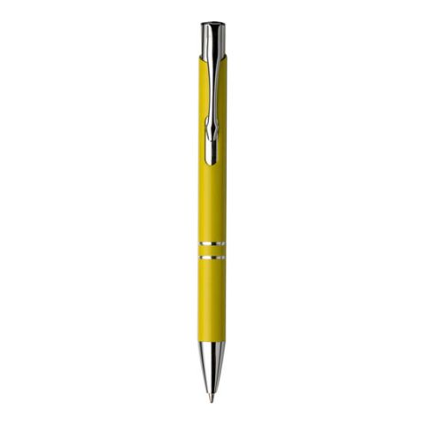 Push Button Ball Pen Yellow | Without Branding