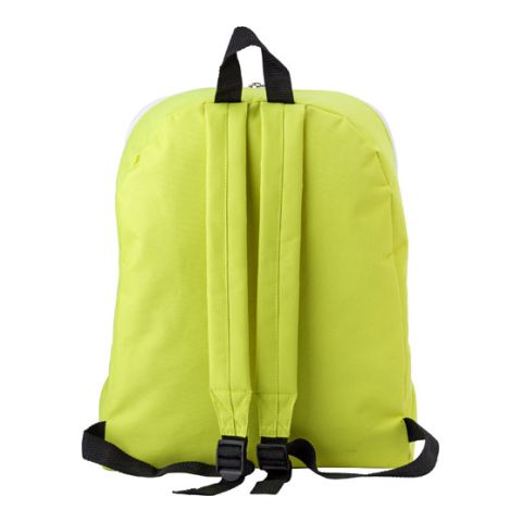 Polyester Backpack With A Zipped Large Compartment Light Green | Without Branding