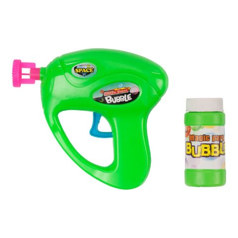 Bubble Gun With Fluid 