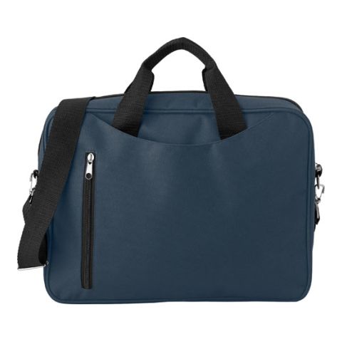 Polyester Laptop Bag (600D) Medium Blue | Without Branding