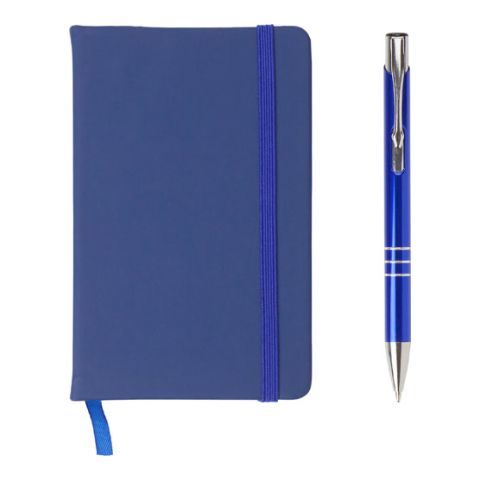 Note Book &amp; Ball Pen Set Medium Blue | Without Branding