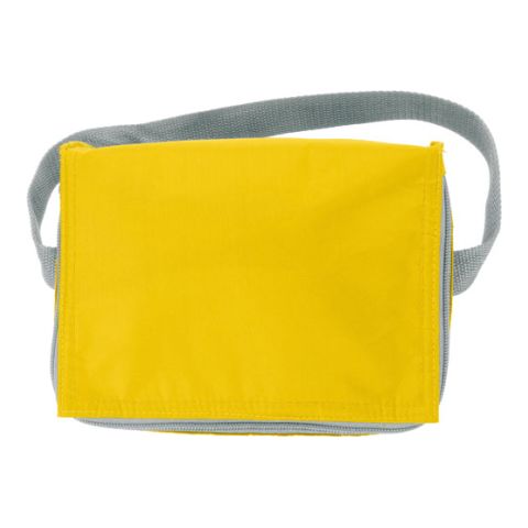 Material Cooler Bag, Suitable For Six Cans Yellow | Without Branding