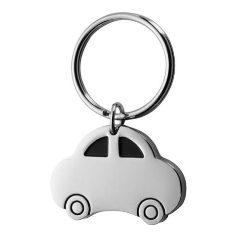 Car Shaped Metal Key Holder Silver | Without Branding