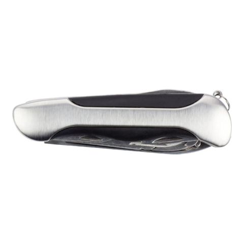 Pocket Knife Black - Silver | Without Branding