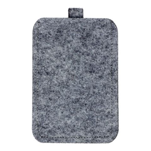 Felt Mobile Phone Pouch Grey | Without Branding