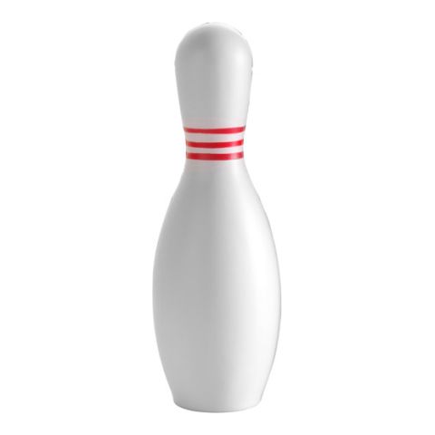 Anti Stress Bowling Pin  White | Without Branding