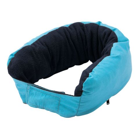 3-In-1 Multifunctional Zippered Neck Pillow Light Blue | 1-Colour Transfer Print